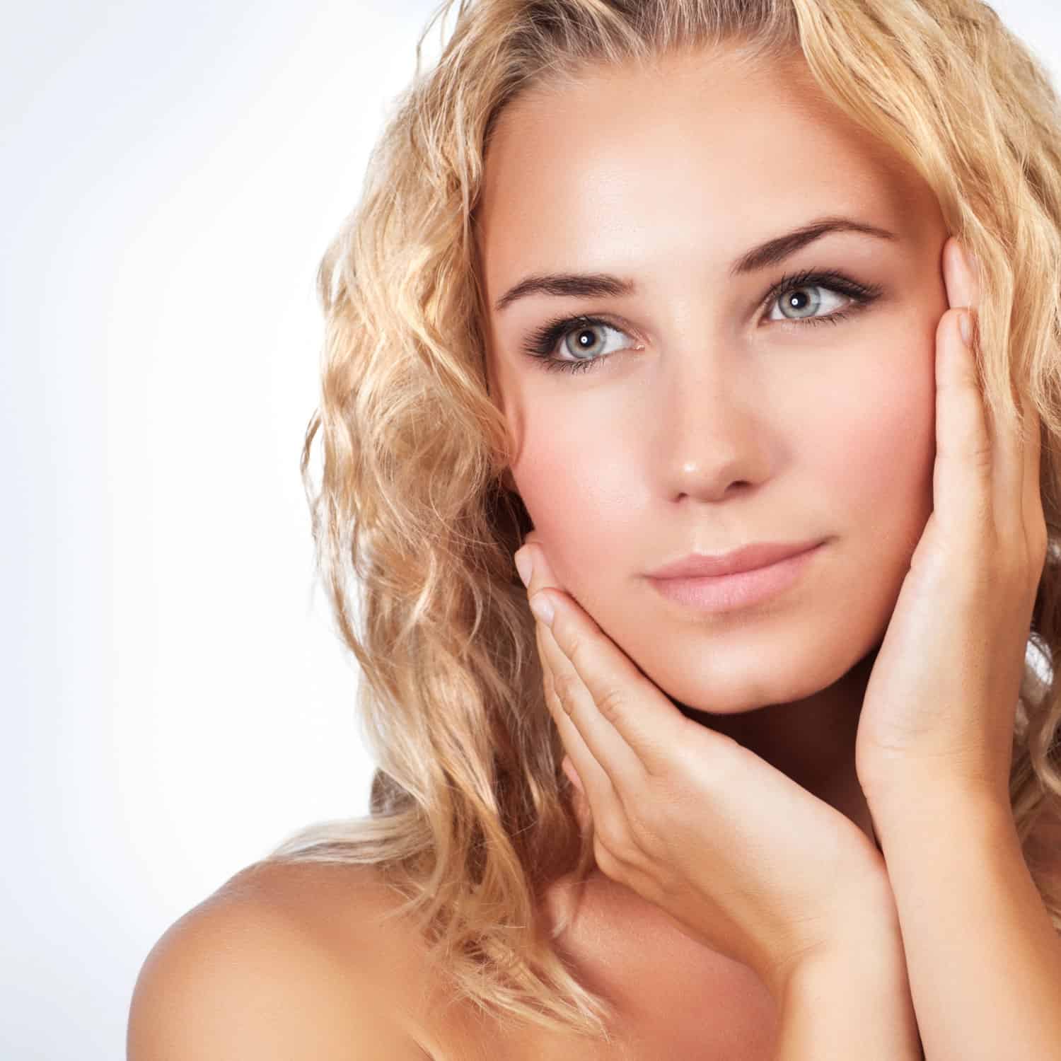 Vrouw model beauty