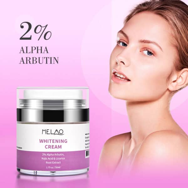 whitening cream 50 ml - pigmentvlekken crème 50 ml - voor en na gebruik